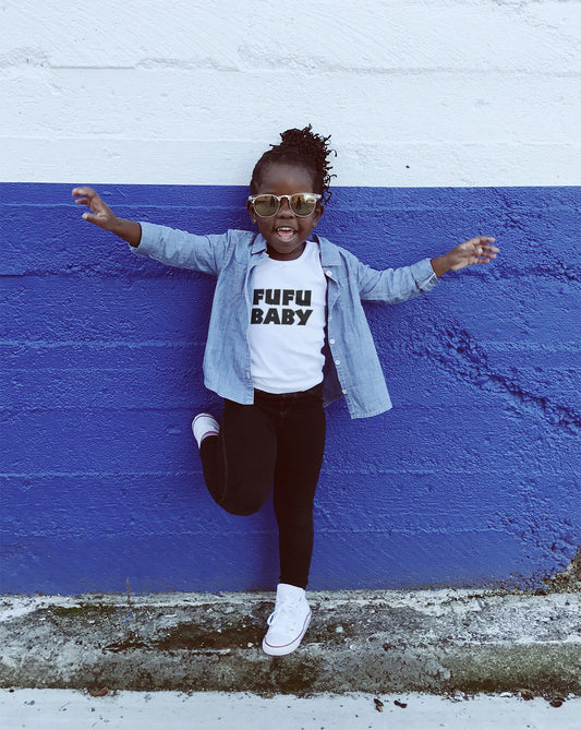 Fufu Baby T-Shirt: A Taste of Culture for Little Ones