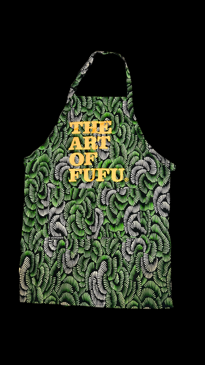 The Art of Fufu: Ankara Bib Apron