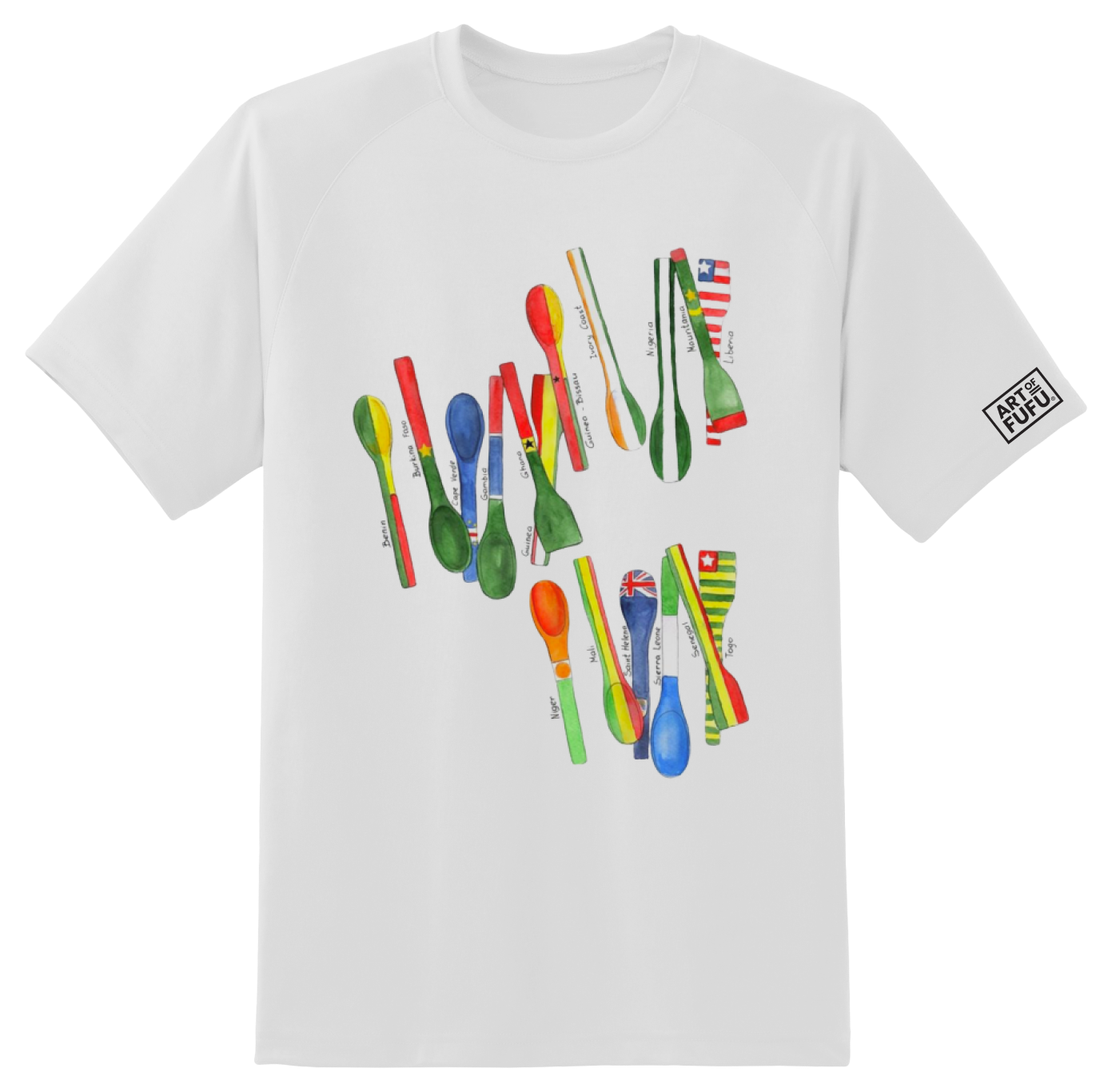 Fufu Spoons Sticks  T-Shirt
