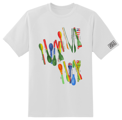 Fufu Spoons Sticks  T-Shirt